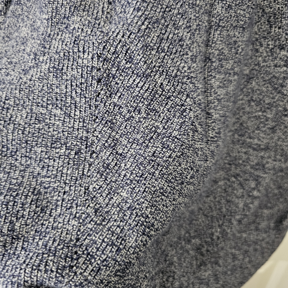 Talbots Heather Blue Lightweight Basic Long Sleev… - image 4